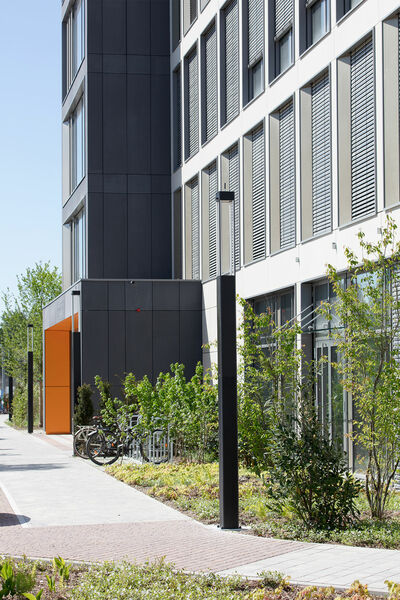 Beleuchtung von einem Bürokomplex, Solare Lichtsysteme