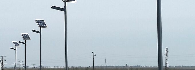 solarleuchte protos, solare parkplatzbeleuchtung, solarleuchten parkplatz