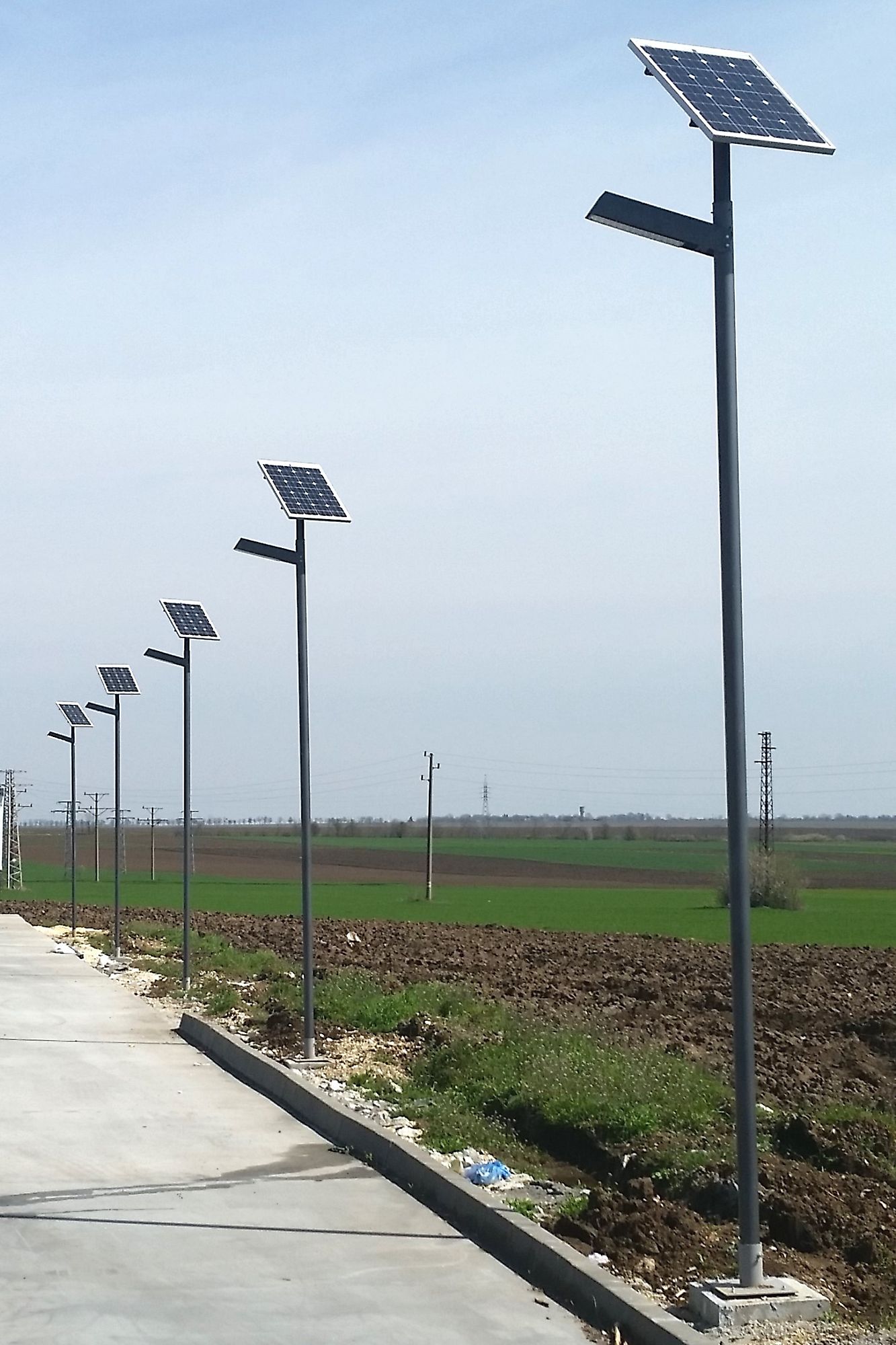 Solare Parkplatzbeleuchtung von photinus