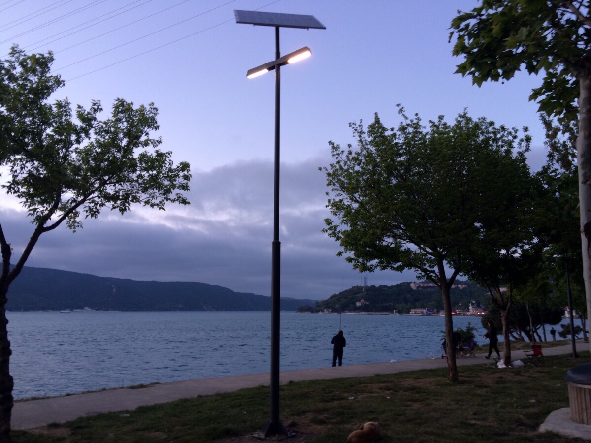 Solarleuchte protos, solare LED Parkbeleuchtung, Solarparkbeleuchtung